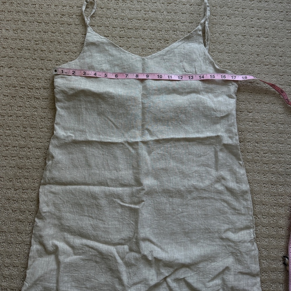 Bed Threads Oatmeal 100% French Flax Linen Slip - Picture 14 of 15